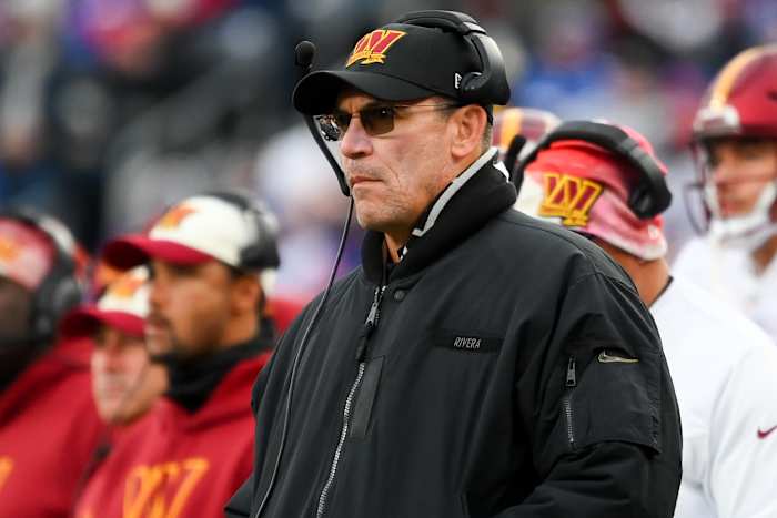 Washington Commanders head coach, Ron Rivera.